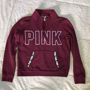 PINK Zip up Sweatshirt
